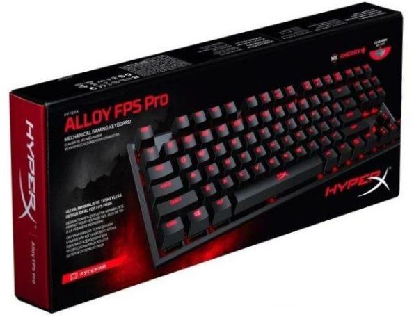 HyperX Alloy FPS Pro (Cherry MX Red) Czarny USB