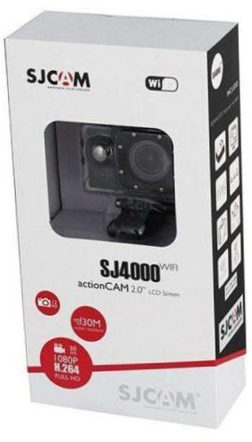 SJCAM SJ4000 WiFi, 12MP, 1920x1080, 900mAh, czarny