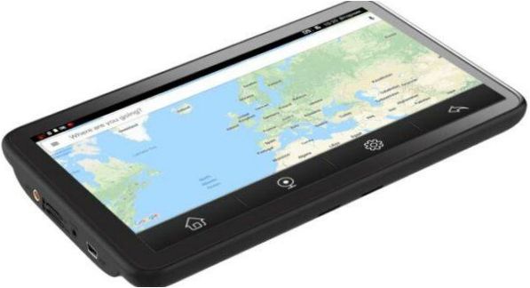 Tablet samochodowy rejestrator z wykrywaczem radarów Onlooker M84 Pro 15 w 1, 2 kamery, GPS