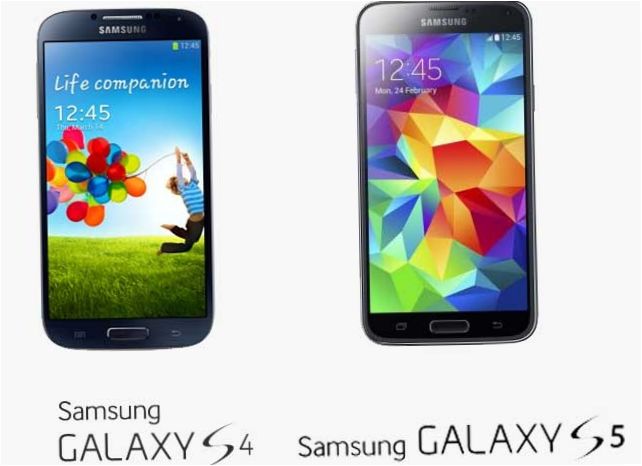 Samsung Galaxy S5 i Samsung Galaxy S4