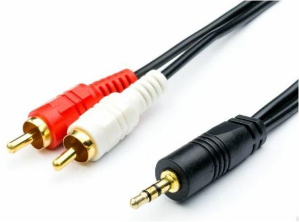 Kabel mini-jack - 2RCA